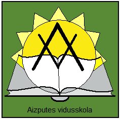 Aizputes vidusskolas logo